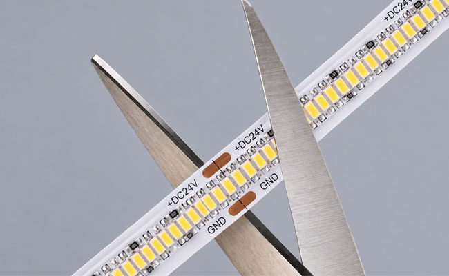 Razrez na vsake 3 LED diode