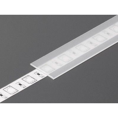 Pokrov za ALU profil M - 50% MLEČEN SLIDE