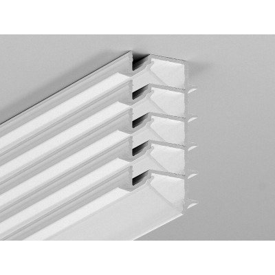 ALU profil VGRADNI DIAGONAL - BELI - PAKET 5+ KOSOV