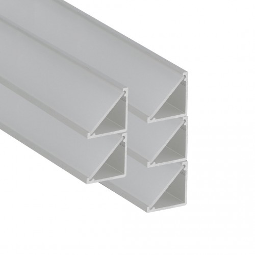 ALU profil KOTNI S - SREBRNI - PAKET 5+ KOSOV