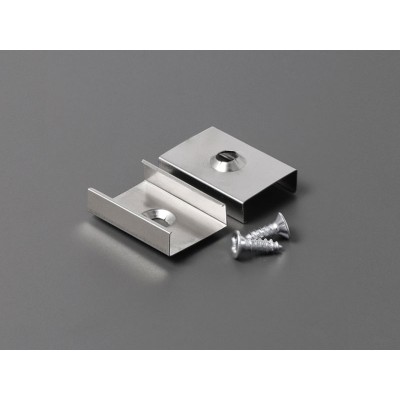 Nosilec za SLIM S profil SREBRNI + Vijak