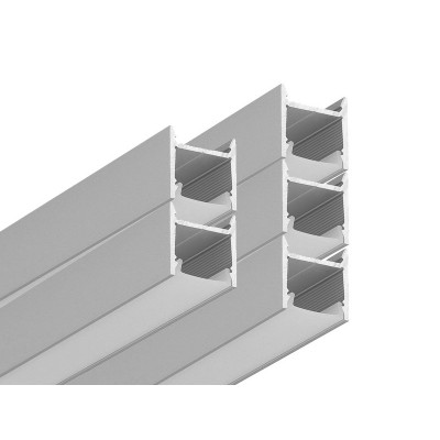 ALU profil LEVEL - SREBRNI - PAKET 5+ KOSOV
