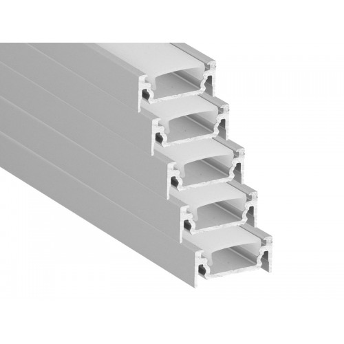 ALU profil SLIM M V2.0 - SREBRNI - PAKET 5+ KOSOV