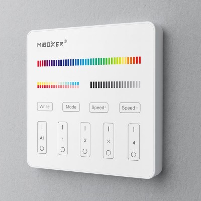 MiLight daljinec MULTI STEKLENI PANEL - BELI