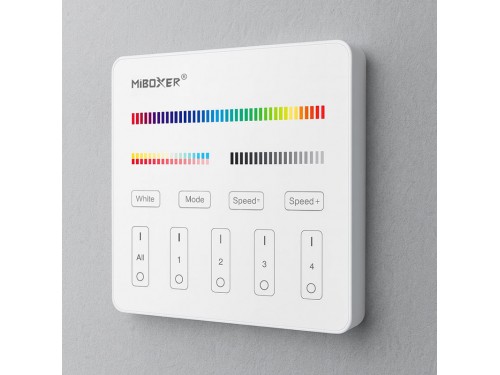 MiLight daljinec MULTI STEKLENI PANEL - BELI