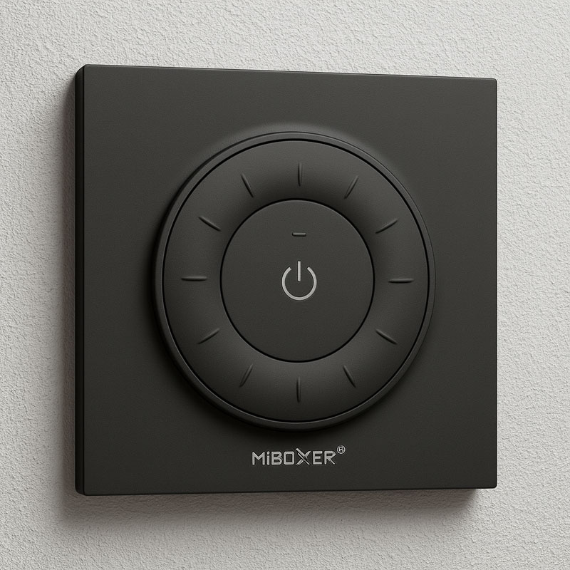 MiLight daljinec SPIN PANEL ČRNI