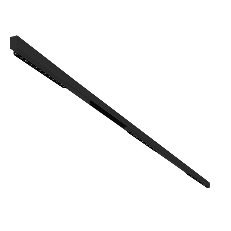 Tračna svetilka SLIM 48V 3x12W ČRNA