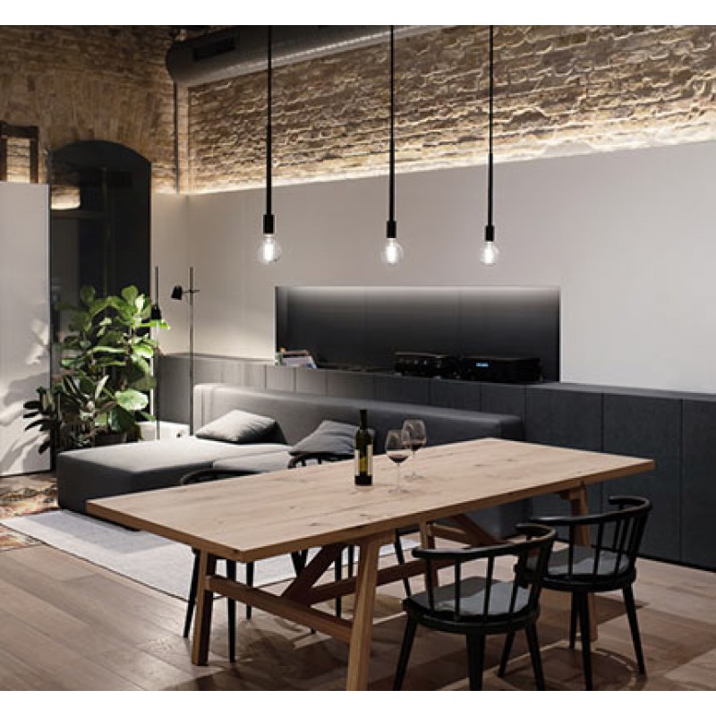 Track sistem 230V BASIC - RAVNI KOMPLET - BELI