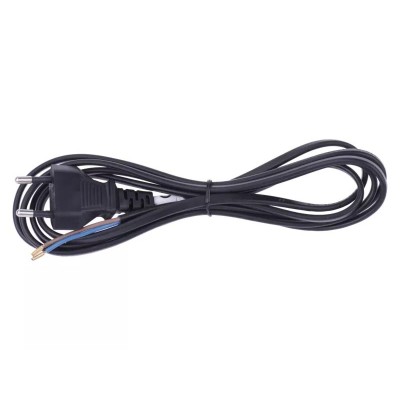 Kabel z vtikačem ČRNI - DVOŽILNI