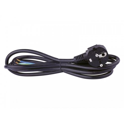 Kabel z vtikačem ČRNI - TROŽILNI