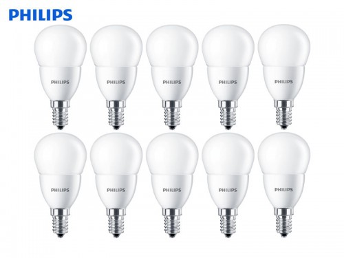 10x E14 LED žarnica Philips CorePro 40W/5.5W P48