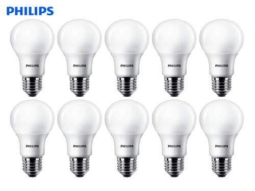 10x E27 LED žarnica Philips CorePro 60/7.5W