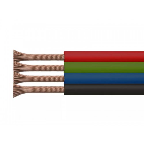 Kabel v 5m kolutu - RGB - 4x0.30mm²