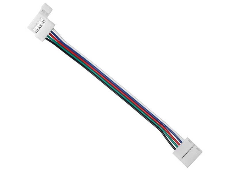 RGBW LED konektor - DVOJNI S KABLOM