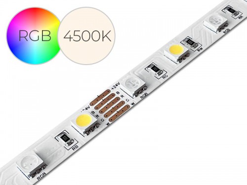 RGB+W 24V LED trak V1.0, DNEVNA BELA