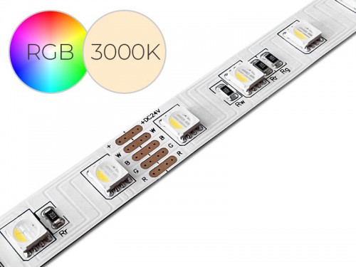 RGB+W 24V LED trak V2.0, TOPLA BELA