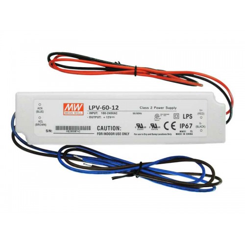 Napajalnik 60W Meanwell LPV-60