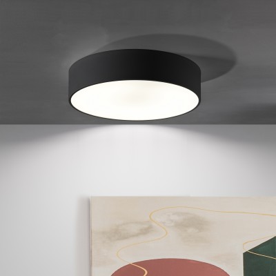 LED svetilka GLOBE OKROGLA 16W - ČRNA