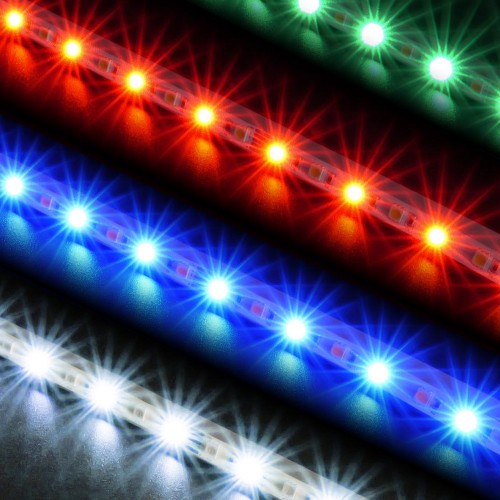 RGB+W 24V LED trak V1.0, HLADNA BELA