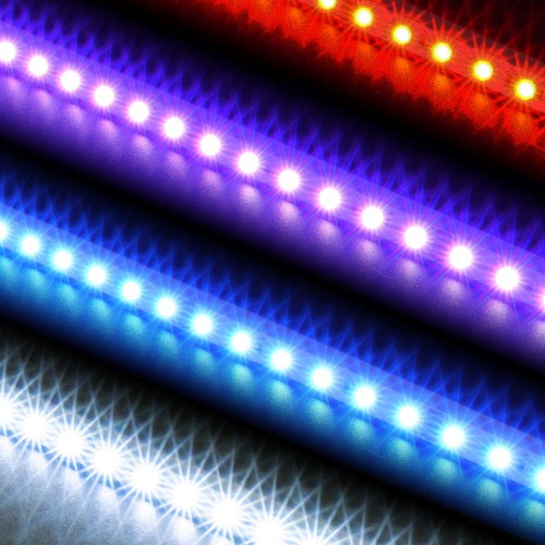 RGB+W 24V LED trak V2.0, HLADNA BELA
