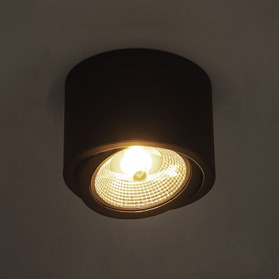 Cevna svetilka POINT NASTAVLJIVA - ČRNA