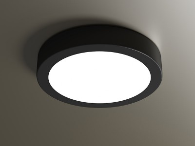 LED svetilka SLIM 18W ČRNA