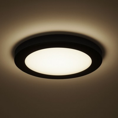 LED svetilka SuperSLIM 18W ČRNA