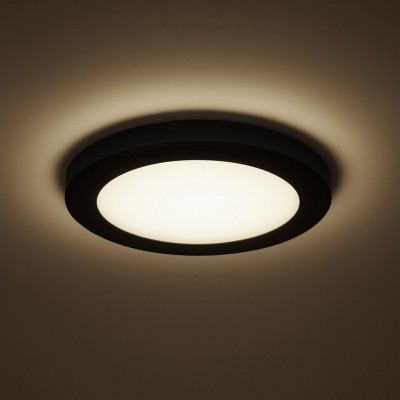 LED svetilka SuperSLIM 12W ČRNA