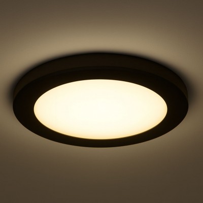 LED svetilka SuperSLIM 24W ČRNA