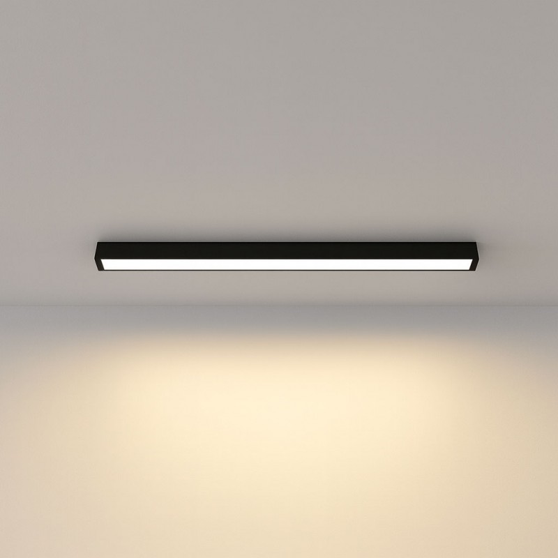 LED linijska svetilka STRAIGHT 16W 92cm ČRNA