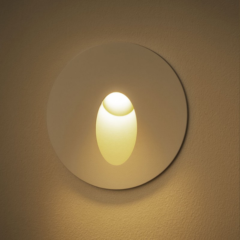 LED stenska svetilka WALL OKROGLA