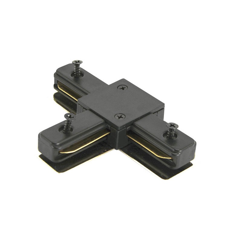 Track sistem 230V BASIC - T SPOJKA ČRNA