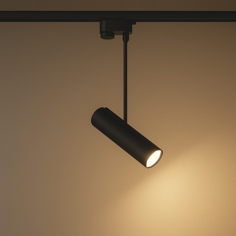 Track sistem 230V BASIC - VISEČI REFLEKTOR ČRNI